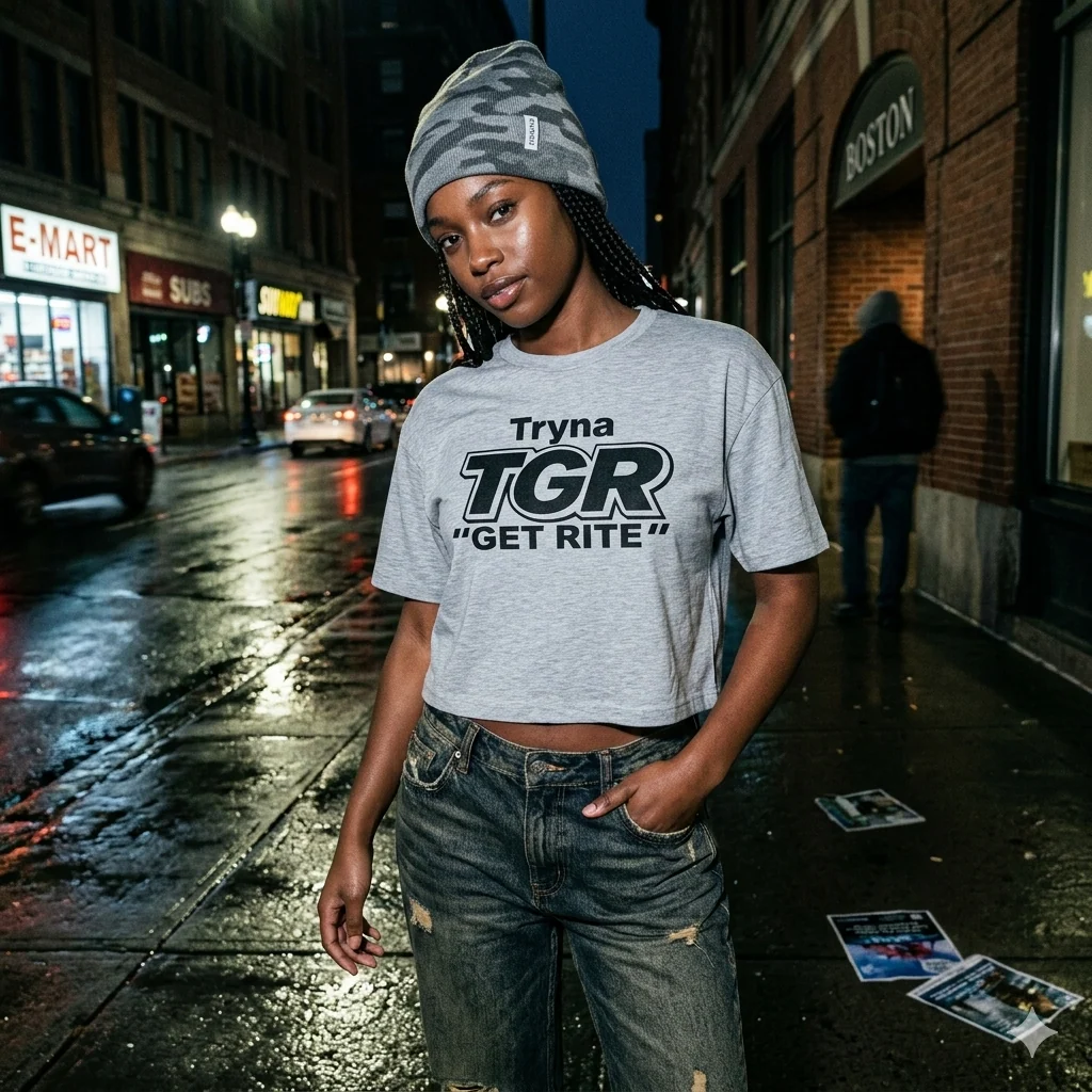 TGR campaign on a Boston street