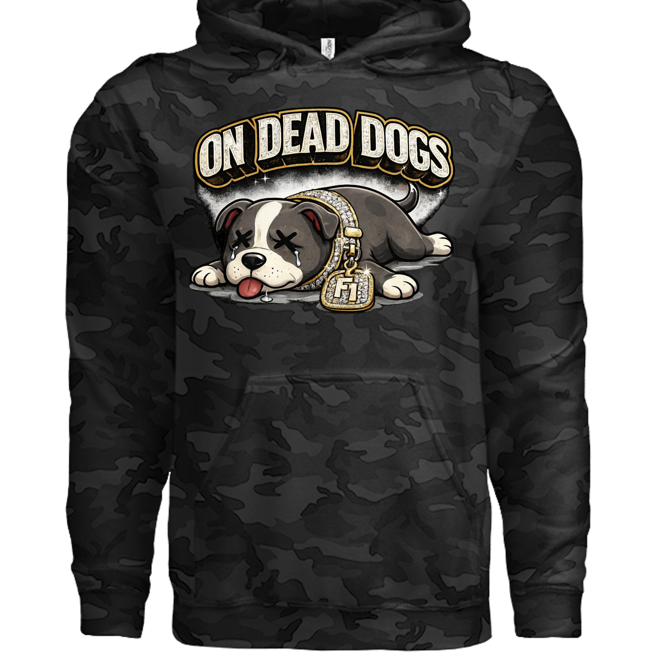 Black Camo - IND4000 - FRONT