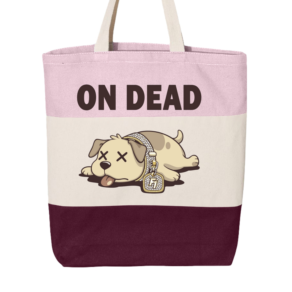 Maroon/ Natural/ Light Pink - Q125900 - FRONT